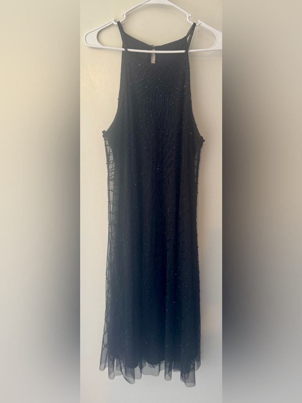 Adrianna Papell Beaded Evening Dress